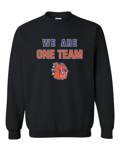Yonkers Bulldogs We Are One Team Men's Sweatshirt