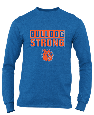 Yonkers Bulldogs Strong #1 Men's LS T-Shirt