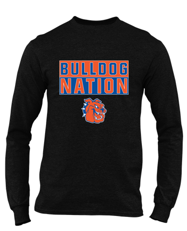 Yonkers Bulldogs Nation #1 Men's LS T-Shirt