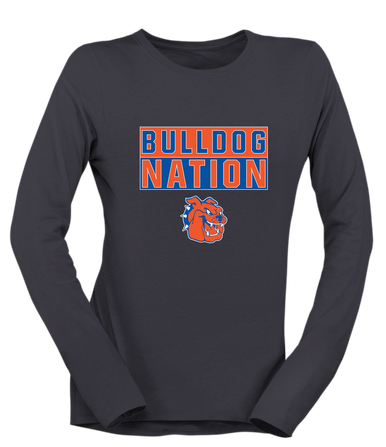 Yonkers Bulldogs Nation #1 Women's Premium LS T-Shirt