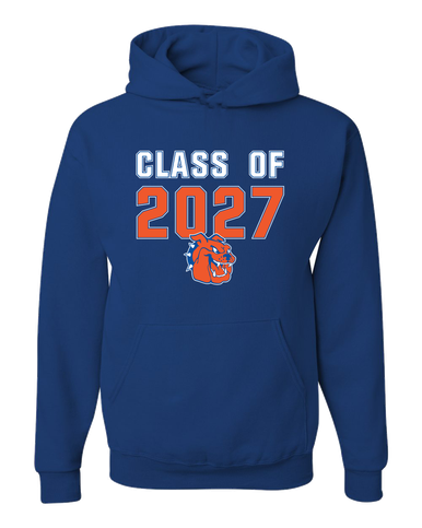 Yonkers Bulldogs Class of 2027 Men's Premium Hoodie
