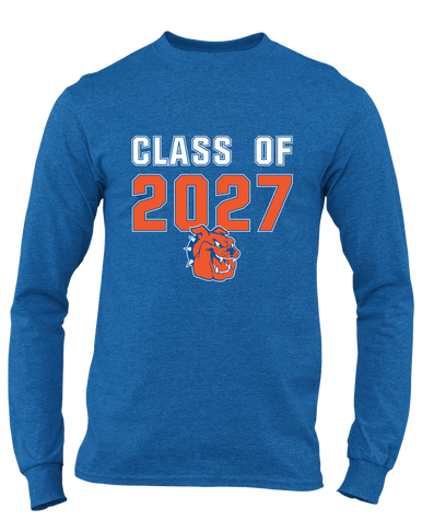 Yonkers Bulldogs Class of 2027 Men's Premium LS T-Shirt