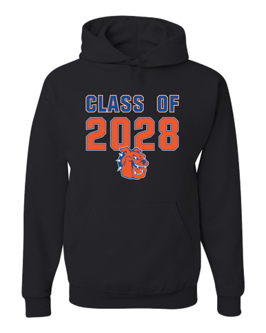 Yonkers Bulldogs Class of 2028 Men's Premium Hoodie