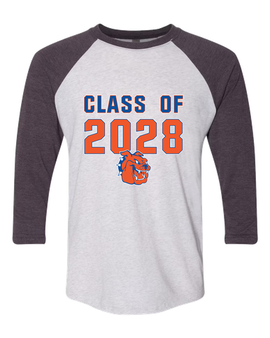 Yonkers Bulldogs Class of 2028 Women's Baseball T-Shirt