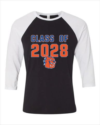 Yonkers Bulldogs Class of 2028 Men's Baseball T-Shirt