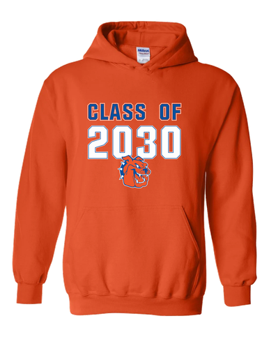 Yonkers Bulldogs Class of 2030 Men's Hoodie