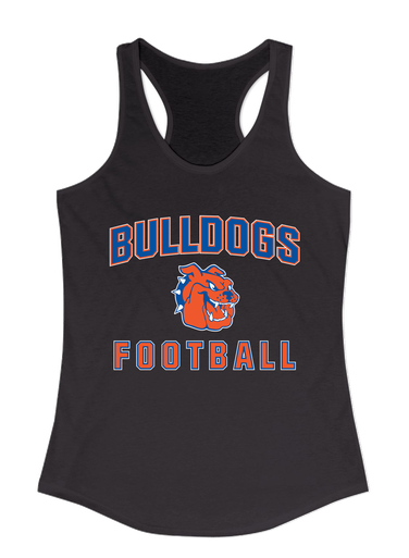 Yonkers Bulldogs Football #1 Women's Tank Top