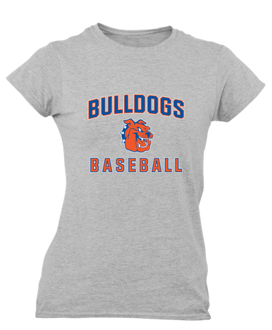 Yonkers Bulldogs Baseball #1 Women's SS T-Shirt