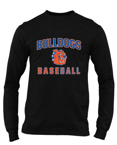 Yonkers Bulldogs Baseball #1 Men's LS T-Shirt