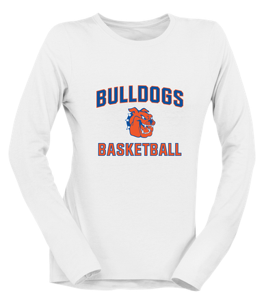 Yonkers Bulldogs Basketball #1 Women's Premium LS T-Shirt