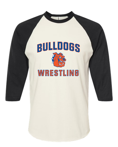 Yonkers Bulldogs Wrestling Men's Baseball T-Shirt