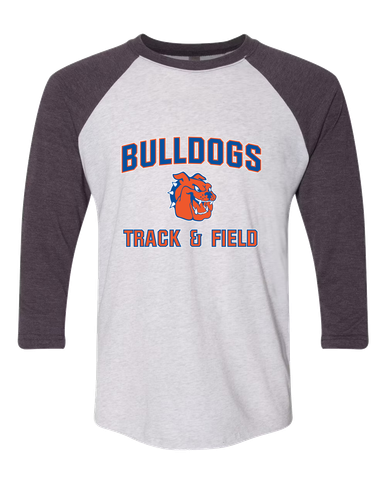 Yonkers Bulldogs Track & Field Men's Baseball T-Shirt