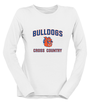 Yonkers Bulldogs Cross Country Women's LS T-Shirt