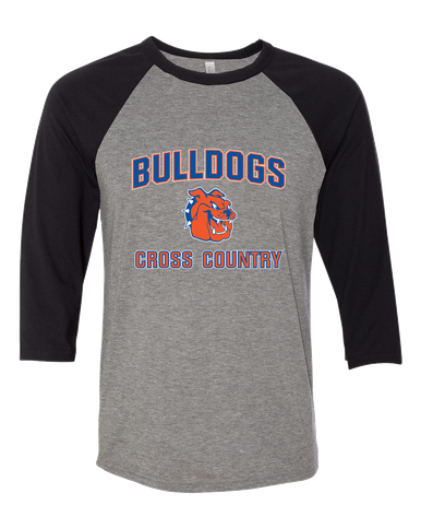 Yonkers Bulldogs Cross Country Men's Baseball T-Shirt