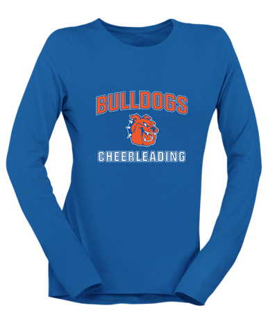 Yonkers Bulldogs Cheerleading Women's Premium LS T-Shirt