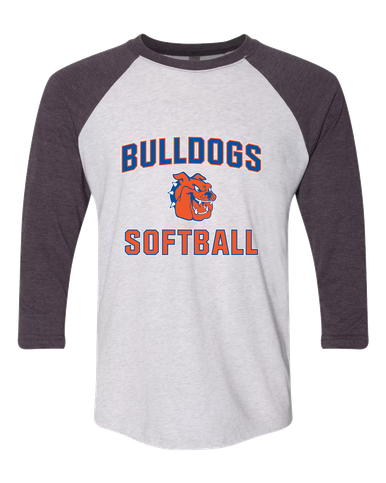 Yonkers Bulldogs Softball #1 Women's Baseball T-Shirt