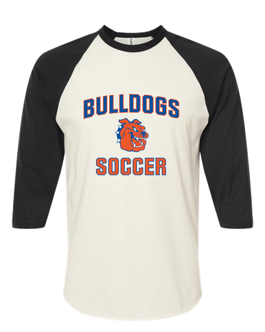 Yonkers Bulldogs Soccer #1 Men's Baseball T-Shirt
