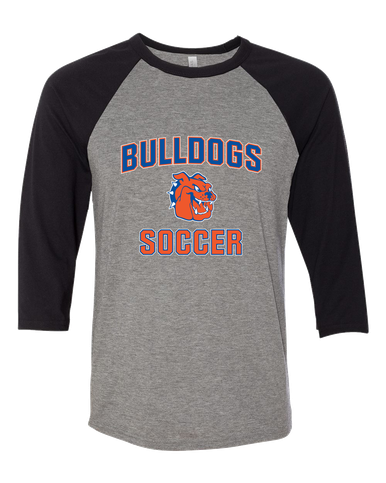 Yonkers Bulldogs Soccer #1 Women's Baseball T-Shirt