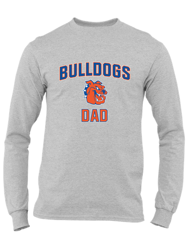 Yonkers Bulldogs Dad Men's LS T-Shirt