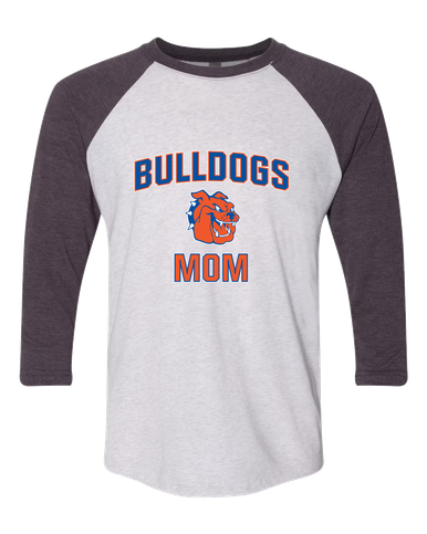 Yonkers Bulldogs Mom Women's Baseball T-Shirt