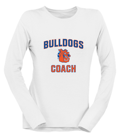 Yonkers Bulldogs Coach Women's LS T-Shirt