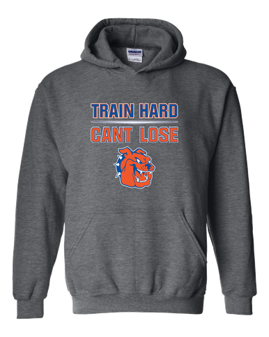 Yonkers Bulldogs Train Hard, Can't Lose Men's Hoodie