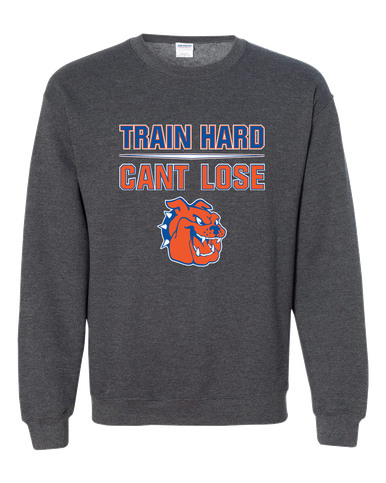 Yonkers Bulldogs Train Hard, Can't Lose Men's Sweatshirt