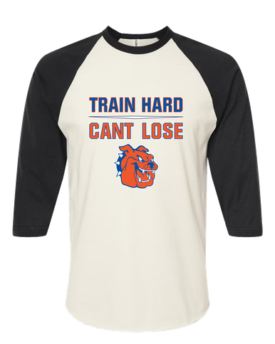 Yonkers Bulldogs Train Hard, Can't Lose Men's Baseball T-Shirt