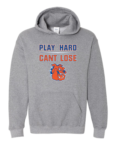 Yonkers Bulldogs Play Hard, Can't Lose Men's Hoodie