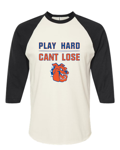 Yonkers Bulldogs Play Hard, Can't Lose Women's Baseball T-Shirt
