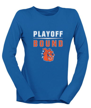 Yonkers Bulldogs Playoff Bound Women's LS T-Shirt