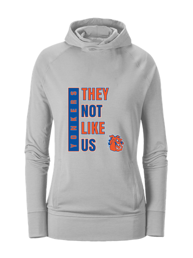 Yonkers Bulldogs They Not Like Us #1 Women's Hoodie