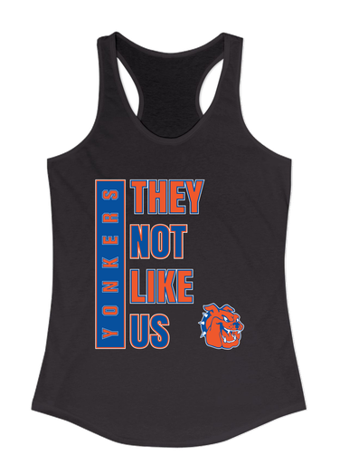 Yonkers Bulldogs They Not Like Us #1 Women's Tank Top