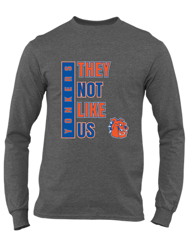 Yonkers Bulldogs They Not Like Us #1 Men's Premium LS T-Shirt