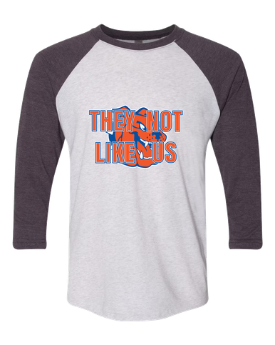 Yonkers Bulldogs They Not Like Us #2 Women's Baseball T-Shirt