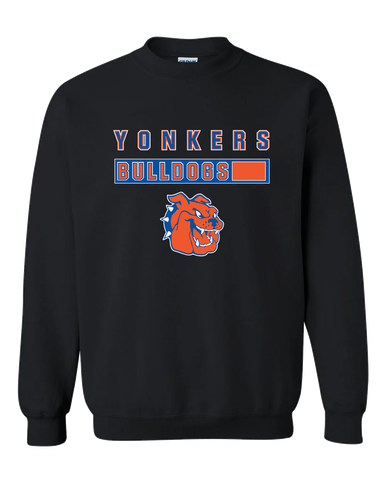 Yonkers Bulldogs Mascot #7 Men's Sweatshirt