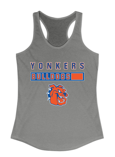 Yonkers Bulldogs Mascot #7 Women's Tank Top