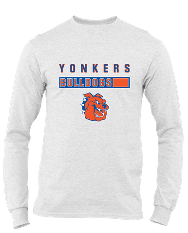 Yonkers Bulldogs Mascot #7 Men's Premium LS T-Shirt