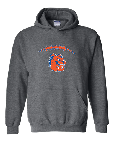 Yonkers Bulldogs Football #2 Men's Hoodie