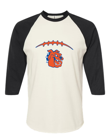 Yonkers Bulldogs Football #2 Women's Baseball T-Shirt