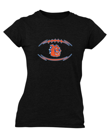 Yonkers Bulldogs Football #3 Women's SS T-Shirt