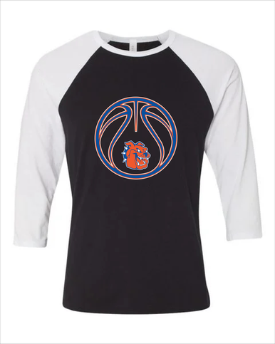Yonkers Bulldogs Basketball #2 Women's Baseball T-Shirt