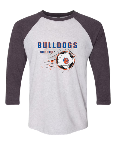 Yonkers Bulldogs Soccer #2 Women's Baseball T-Shirt