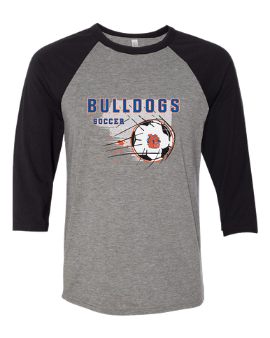 Yonkers Bulldogs Soccer #2 Men's Baseball T-Shirt