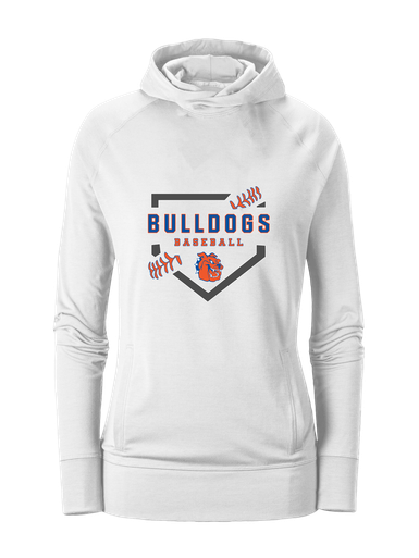 Yonkers Bulldogs Baseball #2 Women's Hoodie