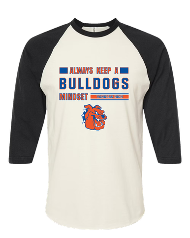 Yonkers Bulldogs Mindset Women's Baseball T-Shirt