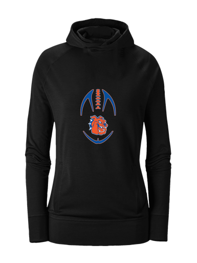 Yonkers Bulldogs Football #4 Women's Hoodie