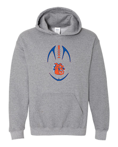 Yonkers Bulldogs Football #4 Men's Hoodie