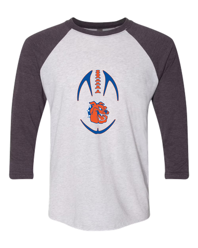 Yonkers Bulldogs Football #4 Men's Baseball T-Shirt