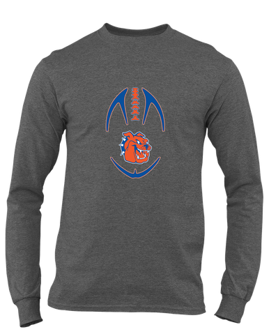 Yonkers Bulldogs Football #4 Men's Premium LS T-Shirt